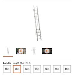 Warner 20ft Extension Ladder 