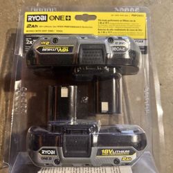 Ryobi 2 Amp 2 Pack