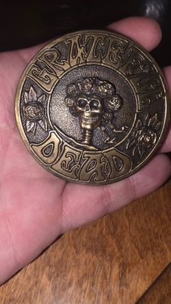 Vintage Grateful Dead Belt Buckle