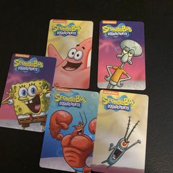 round 1 cards / spongebob 