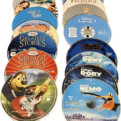 26 Assorted Family Movies - DVD & Blu-ray Mix