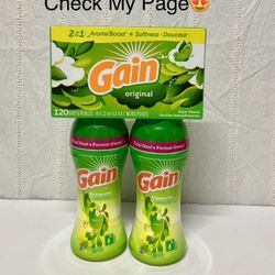 Gain Original Scent Beads/ Dryer Sheet Set