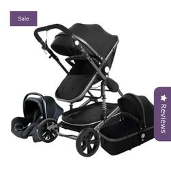 BRAND NEW - Luxury Maternity 3-1 Baby Stroller