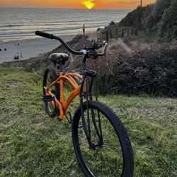 Schwinn Orange Beach cruiser 