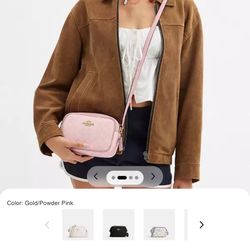 Coach Powder, Pink Crossbody