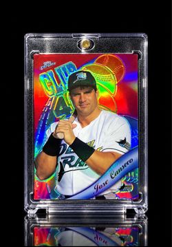 1999 Topps Chrome ALL ETCH REFRACTOR #7 Jose Canseco Rays  RARE INSERT PARALLEL