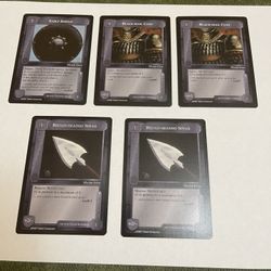 Lot of 5 LOTR Middle Earth CCG Major Item Cards