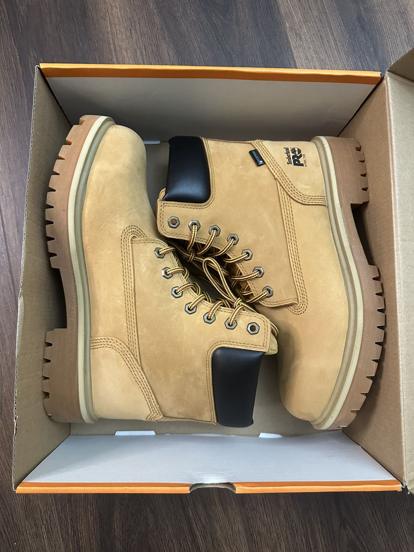 Timberland PRO Safety Steel Toe Boots Size 9.5