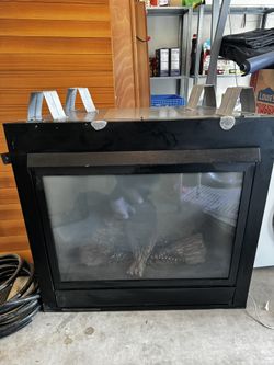 Gas fireplace With Insert
