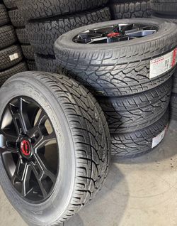 20” Inch TOYOTA TUNDRA TRD WHEELS STYLE RIMS TIRES 5 LUG
