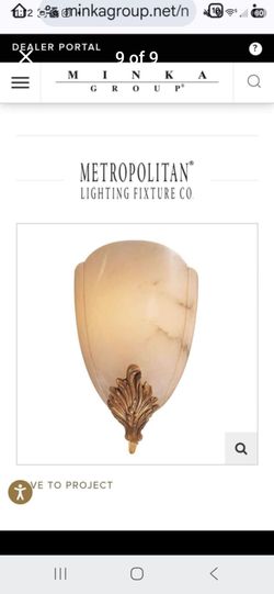 Wall Sconces Alabaster hand made