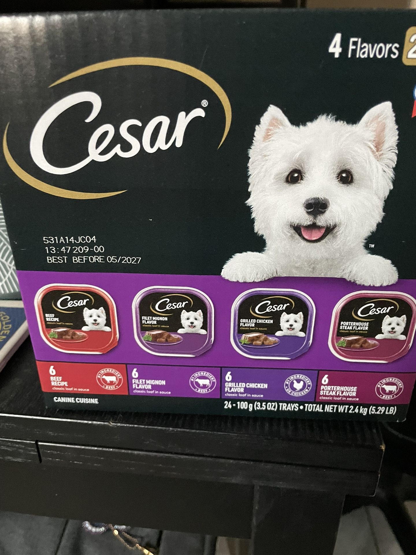 Cesar Dog Food NEW