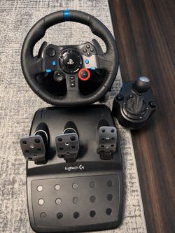 Logitech G29 Racing Wheel, Pedals & Shifter – PS5/PS4/PC