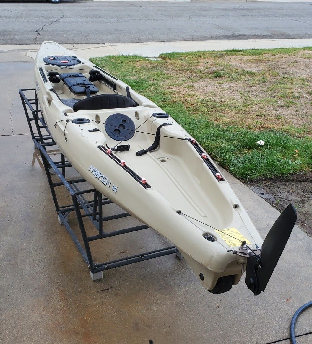 (Update) Moken 14ft Feel Free fishing Kayak