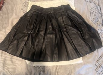 Leather Skirt 
