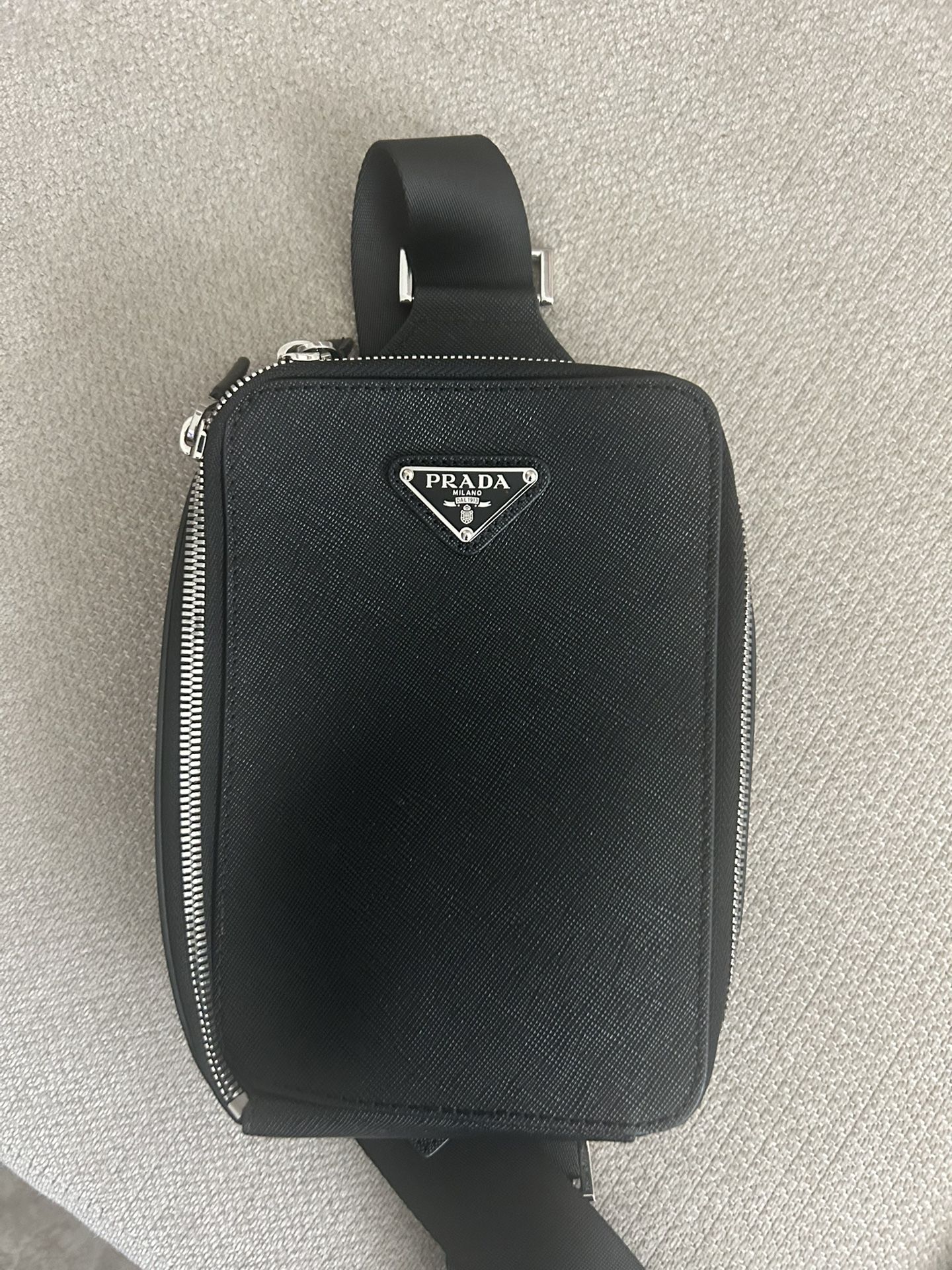Prada Brique Saffiano leather bag - Black