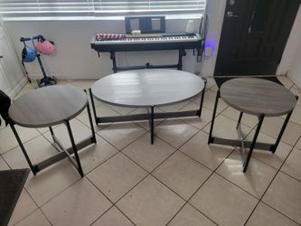 Coffee table and End table set