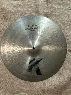 17” Zildjian K Custom Dark Crash cymbal