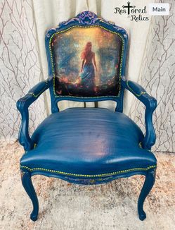 Beautiful designer leather chair