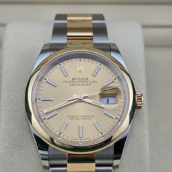 Rolex Datejust 36mm steel and gold 