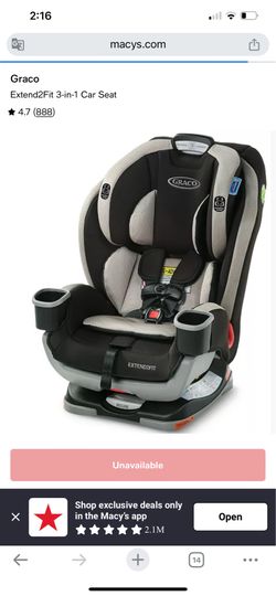 Graco Extend2Fit 3-in-1 Car Seat