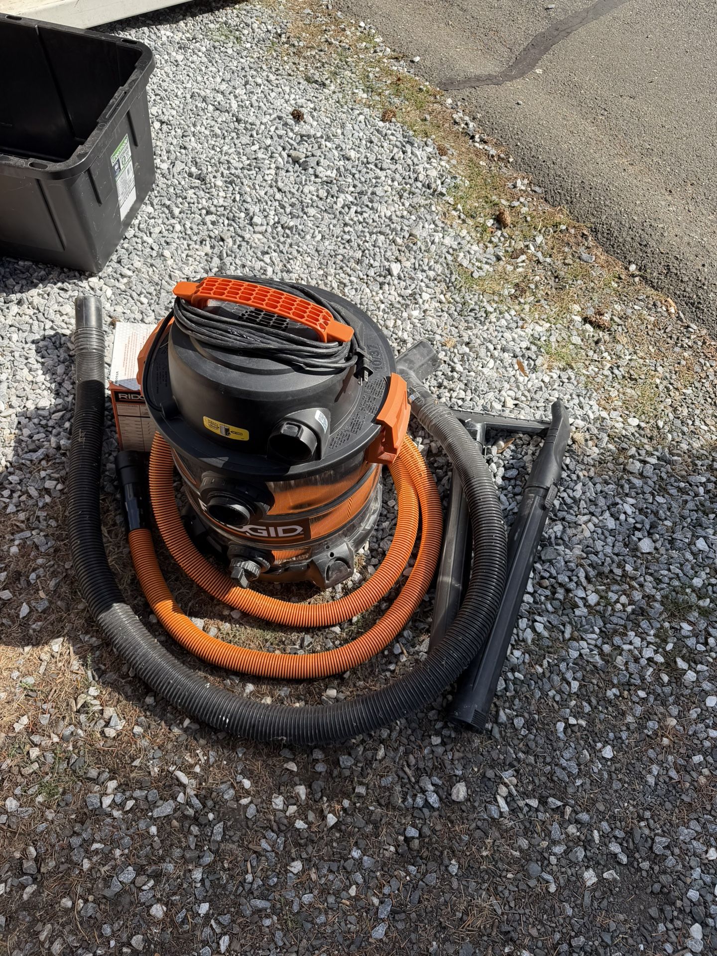 Ridgid 6HP Vacuum