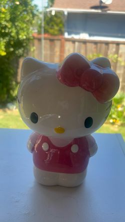 Help kitty ceramic holder