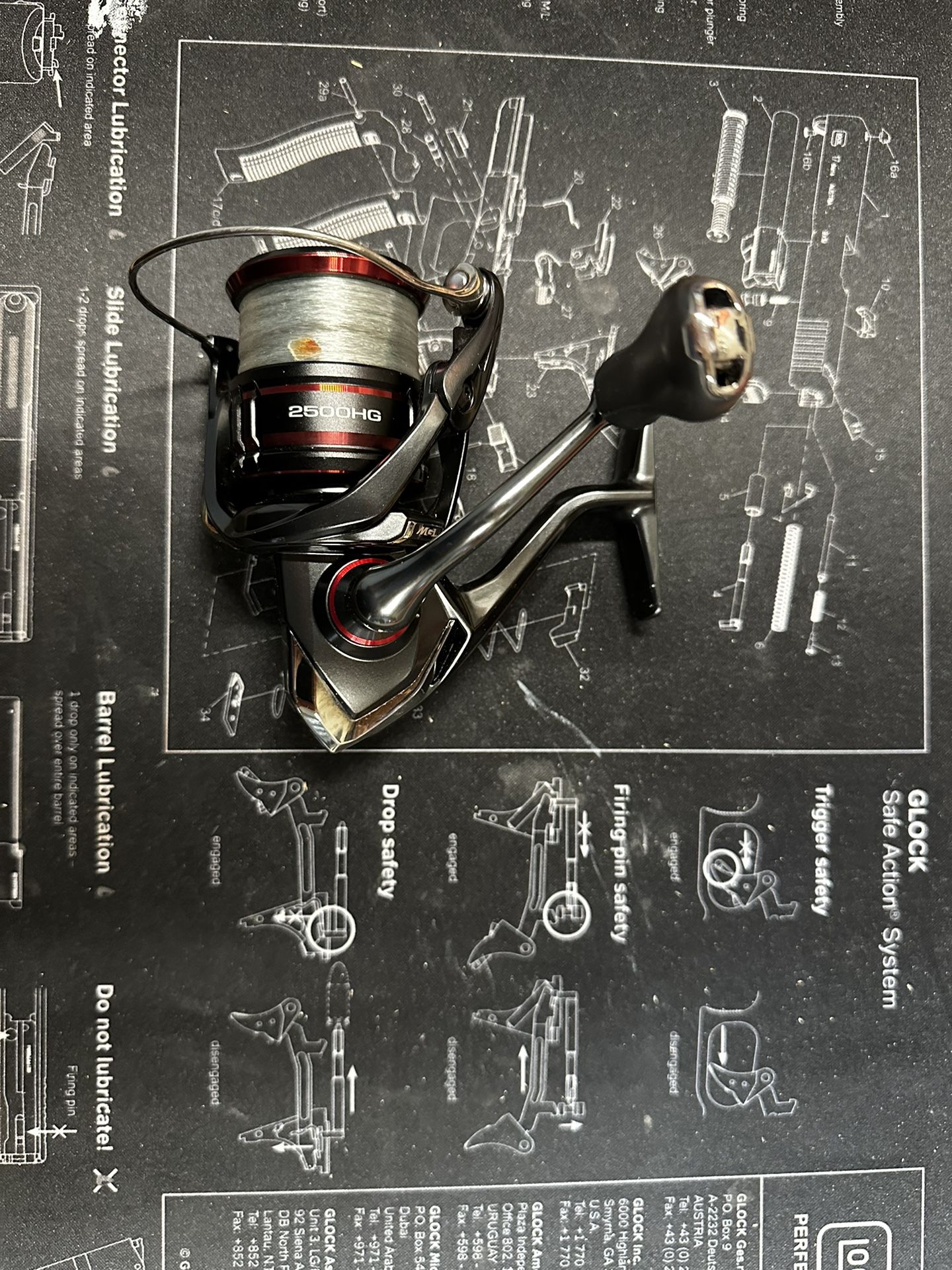 Shimano Vanford 2500 Spinning Reel. 