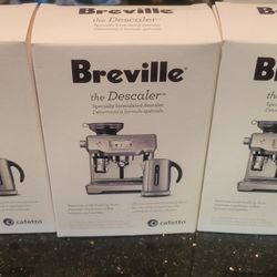 NEW in box - Genuine Breville Espresso Machine - The Descaler (4 Packets in Box)
