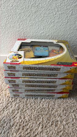 Pokémon TCG 30th Celebration Poster Collection Box x6