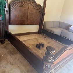 Kind Bed Frame And mattress 
