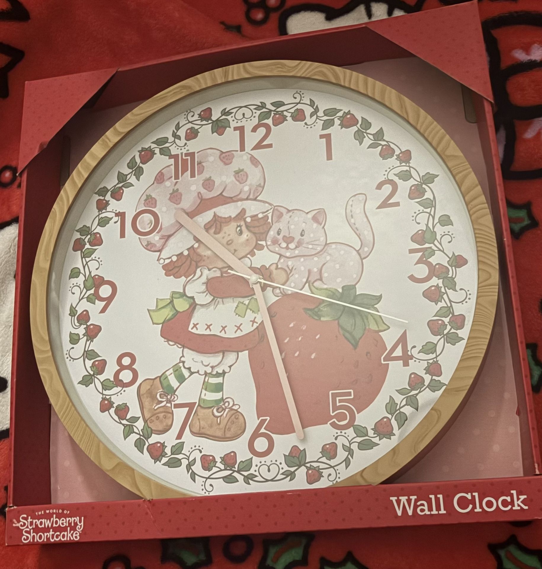 Strawberry Shortcake Wall Clock