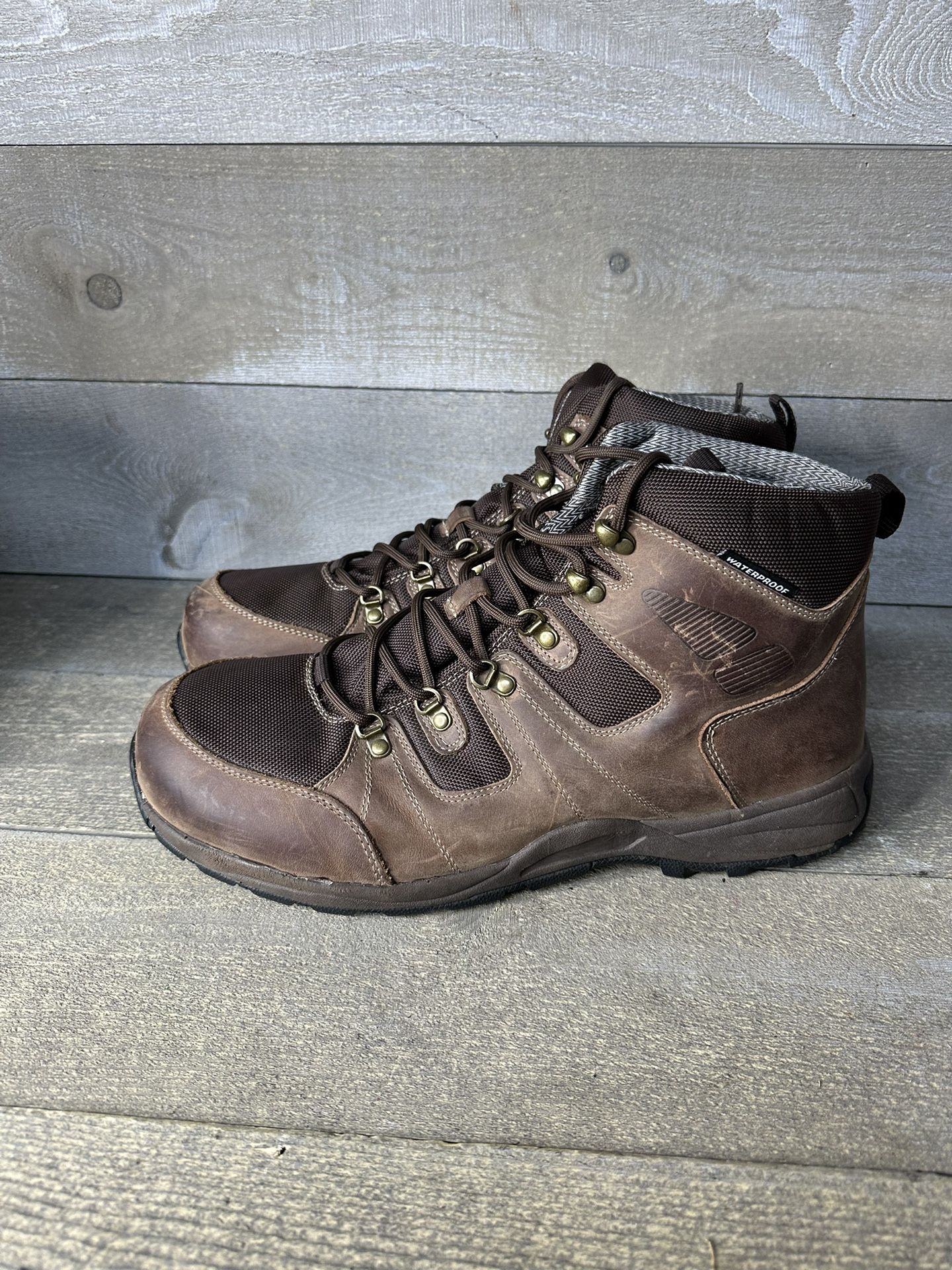 Drew Trek 40697-68 Men's Hiking Boot Insoles Size 14 4W 4E EEEE Brown