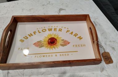Beautiful Large Wooden Tray