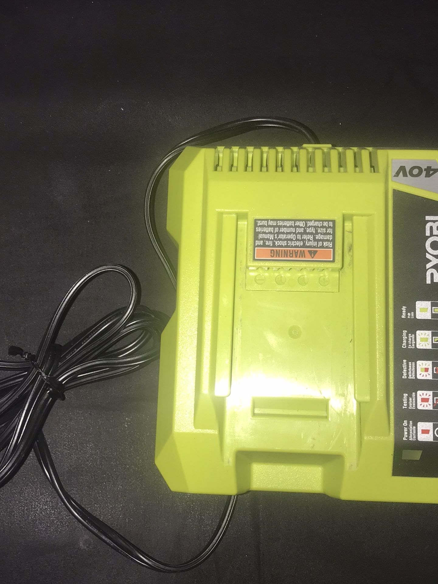 Ryobi 40v Charger