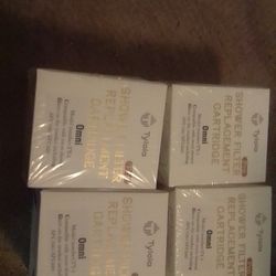Shower Filter Replacement Cartridges Brand New All Four Of Them For 15 Bucks
