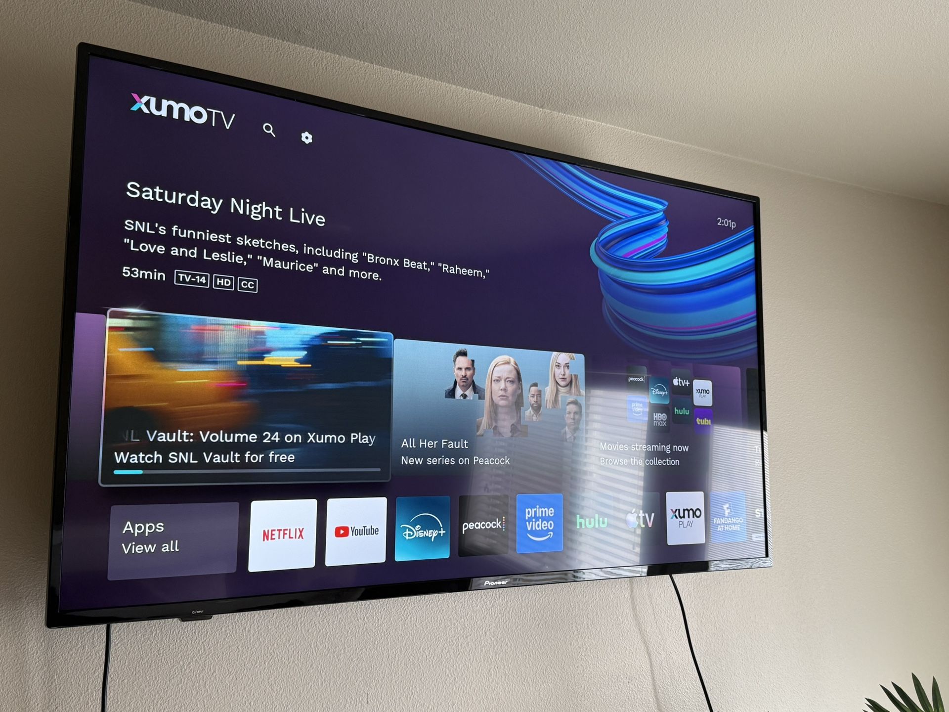 Philips 65” Xumo Smart TV 