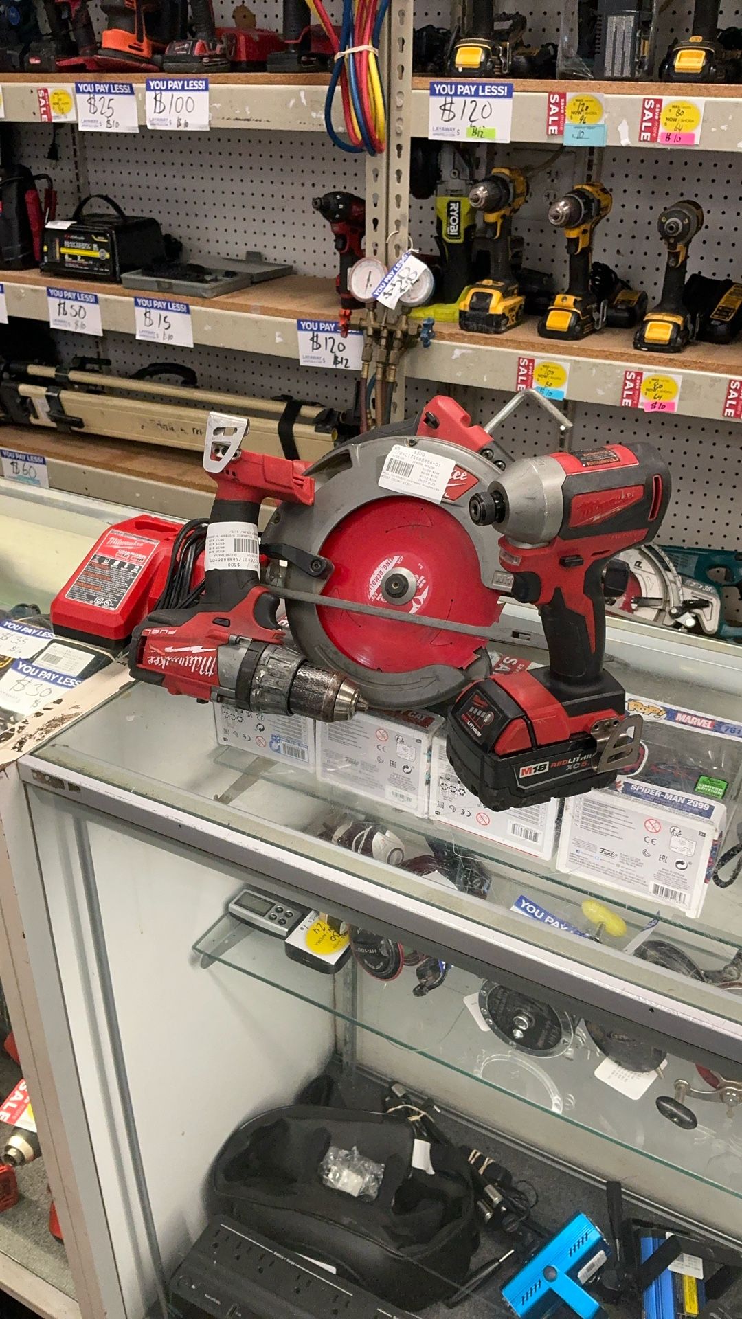 Milwaukee Cordless Combo