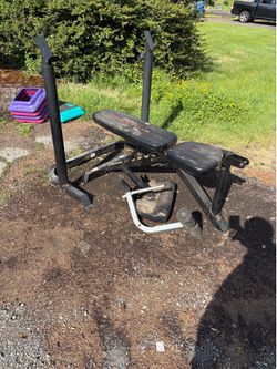 Weight bench and accessories