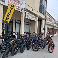 EBIKES SCOOTER DIRTBIKE  WEEKEND SPECIAL  PRICES DEPENDING ON THE MODELS