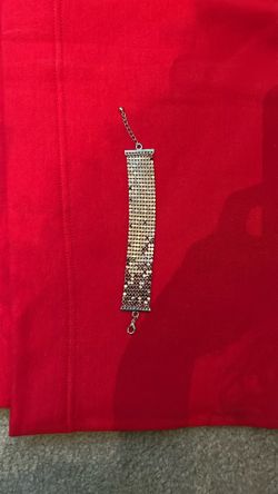 Funky Silver Like Bracelet 