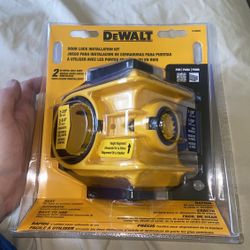 Dewalt Door Lock Installation 