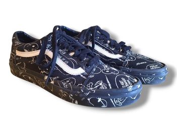 Vans Old Skool X Peanuts "Snoopy" Shoes Men’s 10 500714 Limited Edition RARE