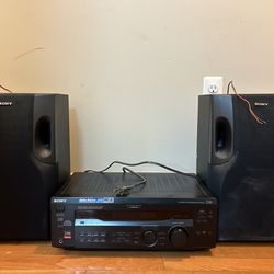 Sony Speaker 🔊 With Amplifier 