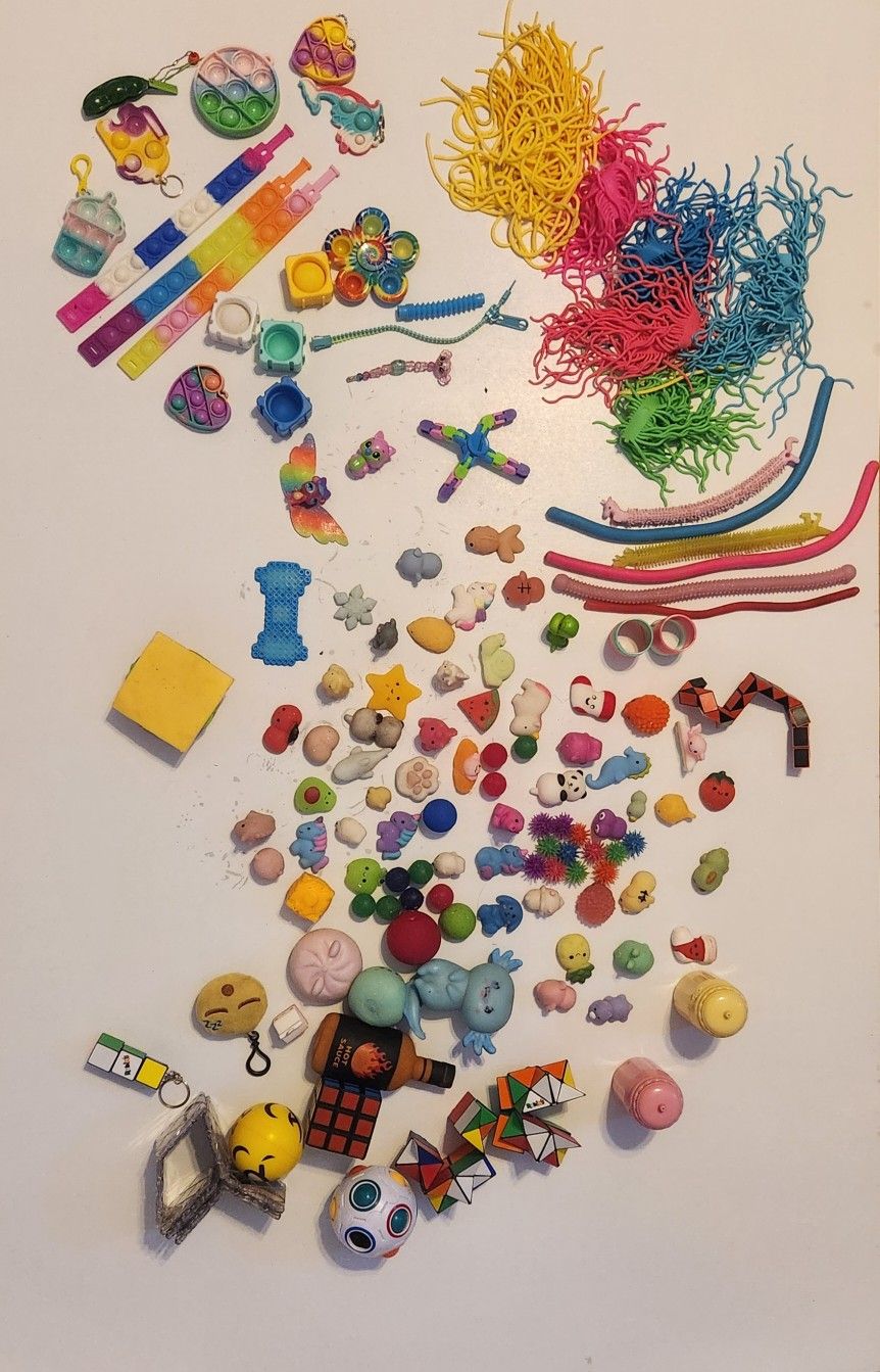 Random Fidget Toys Squishies Etc.