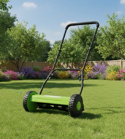 New Other Garvee 14" 5 Blade Walk-Behind Push Reel Lawn Mower OBO