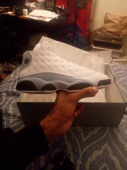 Jordan 13 Blue Grey Size 8