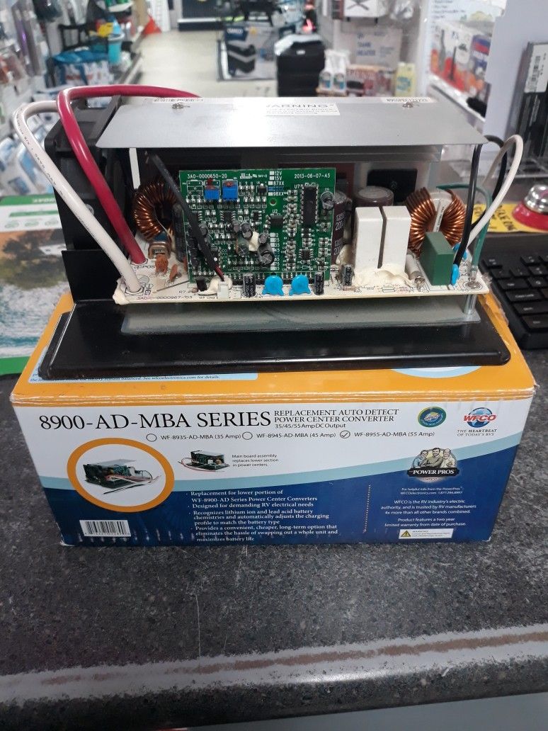 8900 Series 55amp Lower Section Power Converter