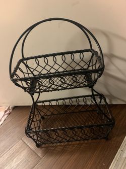 Metal basket 🧺