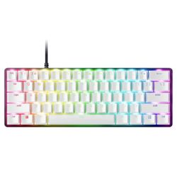 Razer Huntsman Mini Special Edition, 60% Form Factor, Linear Optical PC Gaming Keyboard, Black/White